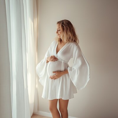 astrid_82265_Beautiful_pregnant_woman_wearing_a_white_linen_dre_5ea917a4-09f6-4fb0-ac3f-320f0f32499c