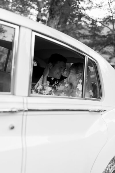 bride at mint museum wedding in uptown charlotte north carolina