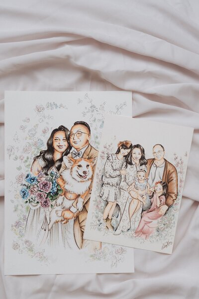 commissioned-family-illustrations