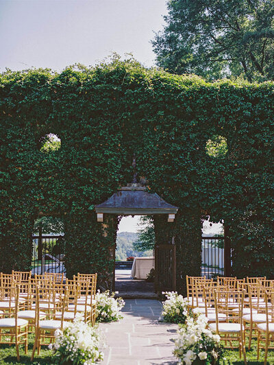 Photo of Ivy. wall at goodstone Inn Middleburg venue