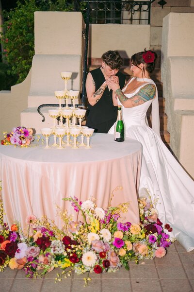Florida Gulf Coast wedding with joyful personal touches