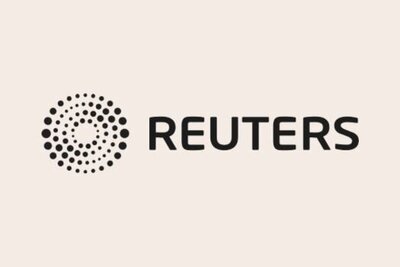 Logo for Reuters, a global news organization providing real-time business, financial, and media news.