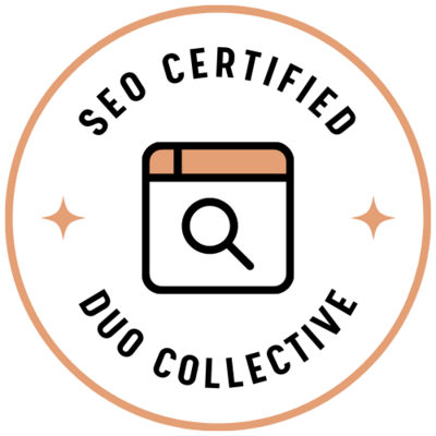 Kat Jackson is certified by Duo Collective to provide the best SEO service for your small business.