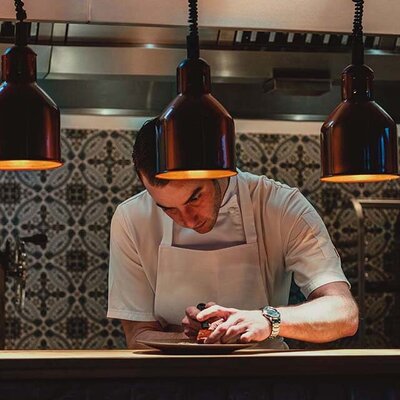 Iscoyd Park- Chef preparing food