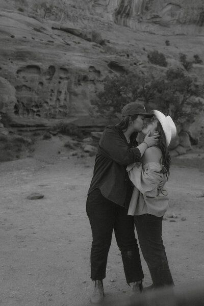Candid portrait of Tess Gearhart, documentary wedding photographer capturing emotional, real moments with a film-inspired aesthetic