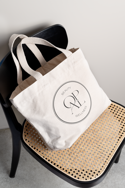 Opal Beauty Logo Design Tote Bag Mockup