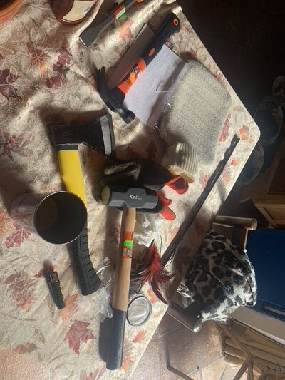 Work tools on the table