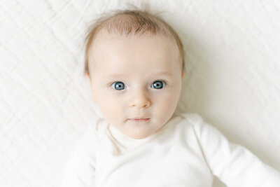 Big blue baby eyes