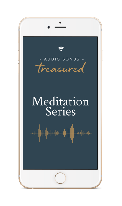 mental health meditations on a phone, audio bonus