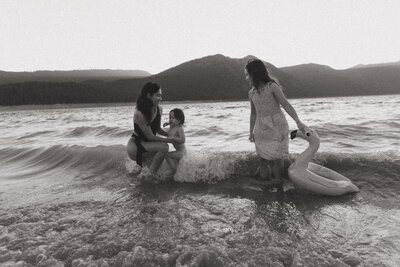 family session at lake cle elum