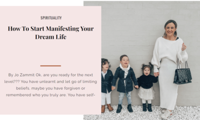 how to start manifesting your dream life