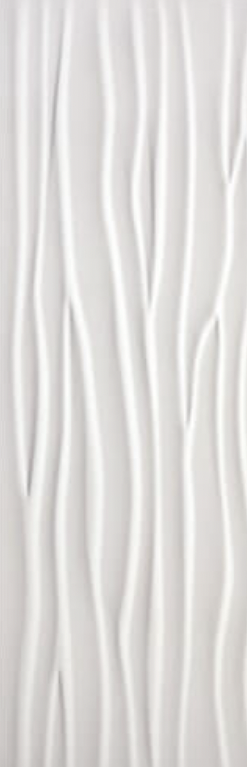 White tile with wave texture