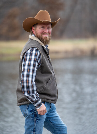 Male in Cowboy Hat
