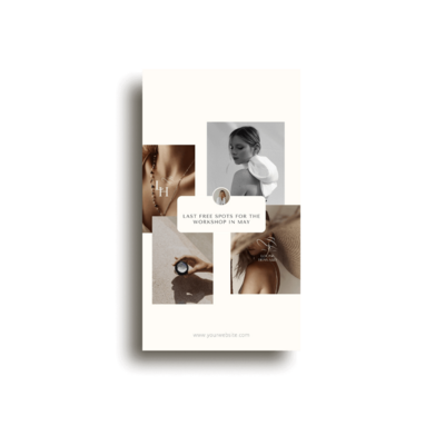 Minimal Instagram story template