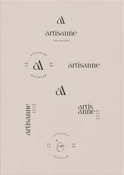 Logo ontwerp Artisanne keramiek