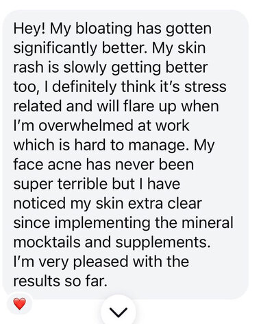 Targeted functional labs to help with bloating