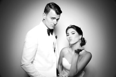 Kardahian style  photo booth bellows glam booth