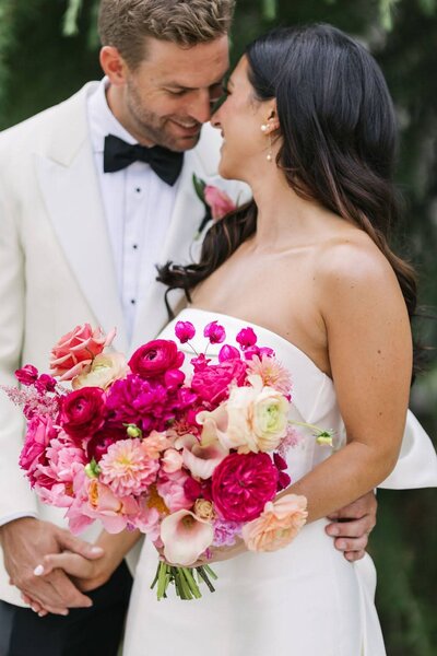 Carolyn and Rodney PInk Wedding at the Barnes Foundation19