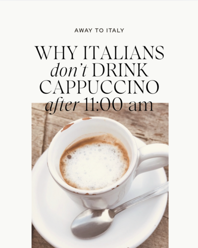 CAPPUCCINO IN ITALY