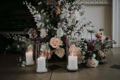 Elegant wedding flowers Edinburgh