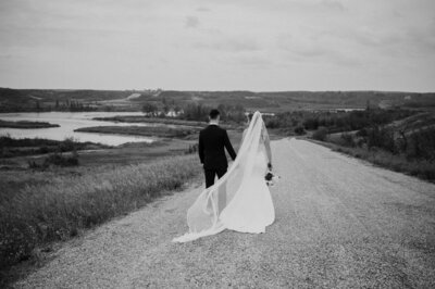 Alberta mountain elopement intimate romantic