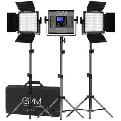 GVM 800D-RGB LED Light Panels
