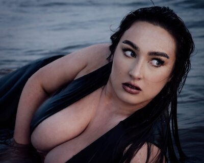 Edinburgh intimate boudoir photo shoot in the sea