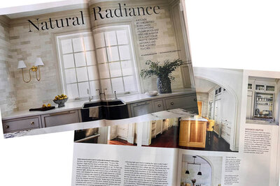Boston Home Magazine showcases a traditional Milton kitchen in its annual edition. Featuring classic style with custom cabinets, high-end appliances, and luxurious lighting and furniture.