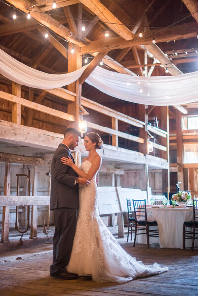 Colby Hill Inn - Couple Portrait Indoor Reception