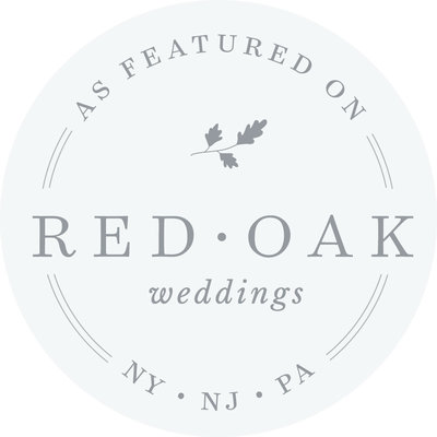 red oak wedding featured wedding badge