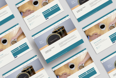 Cameron & Co Lawyers website design and development with brand photography