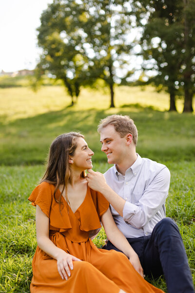 Montaluce Vineyards engagement session photos