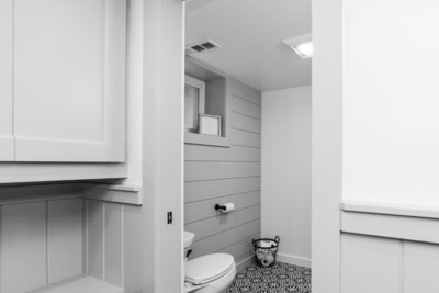 Interior Home Basement Custom Remodel Bathroom