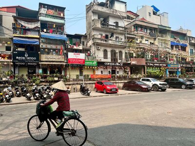 Family travel highlight reel featuring photos from Colombia, Vietnam, Canada, South Korea, and more – visual timeline of our global journey