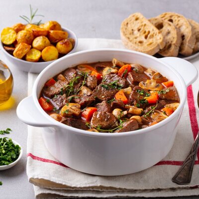 beef stew in crock pot