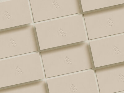 Repeated pattern of business cards