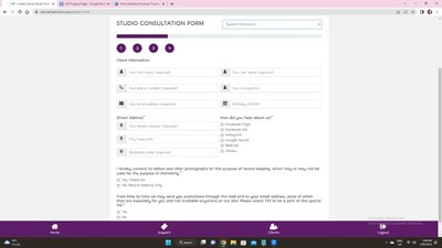 Lash Extension Client Liability Waiver Form Template