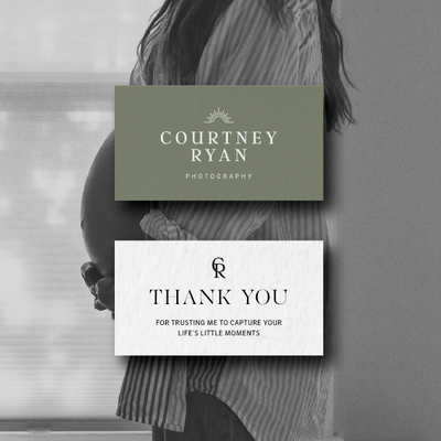 The Peach Poppy branding shown on a candle.