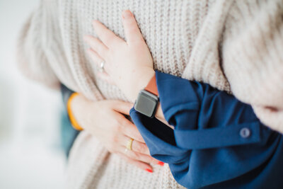 Pampas grass and a mirror