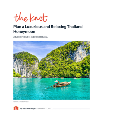 Planning a Thailand honeymoon