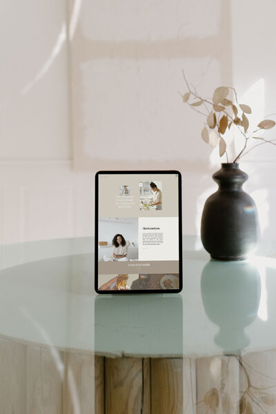 branding and website design for creative boutique agency, minimal and simple designs