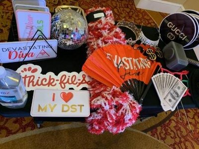 delta sorority props