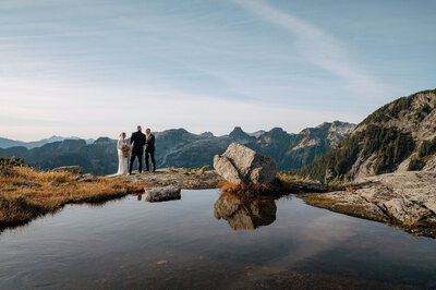 The officiants for the mountain weddings and adventure elopement packages