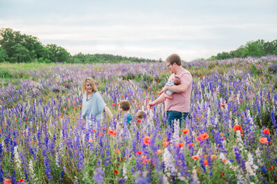 Family session by North Carolina photographer
