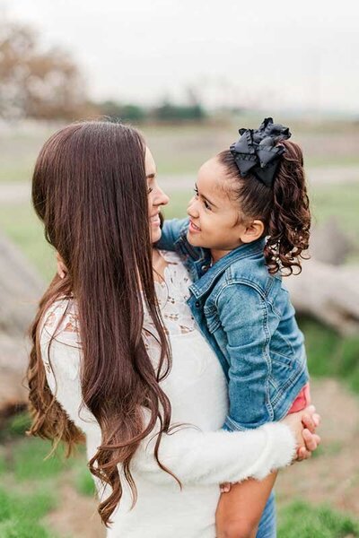mother daughter photo during Bay Area family photography session