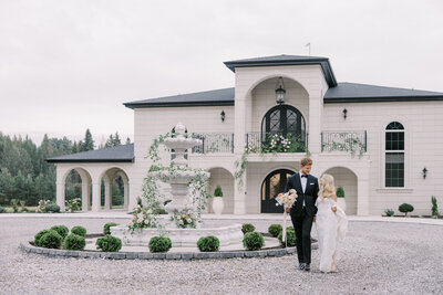 Archway Manor Weddings & Events, elegant, timeless, European-inspired Red Deer, Alberta wedding venue, featured on the Brontë Bride Vendor Guide.