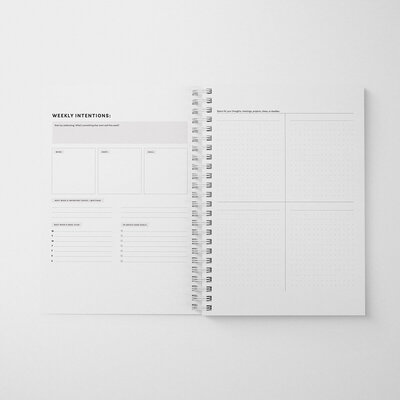 Nourish A5 Size Daily Planner