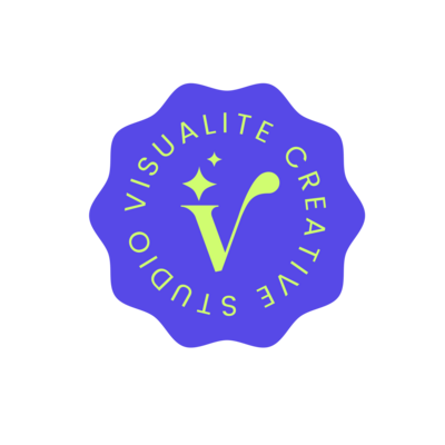 Logo of Visualite Creative Studio branding design showcasing strategy-driven visuals for small businesses in wellness, beauty, and service industries