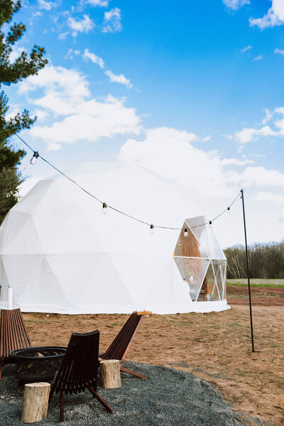 glamping domes