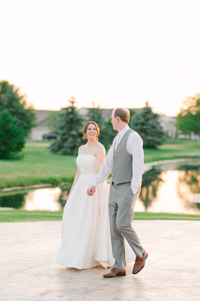 Sunset at The Wenbeck at Little Bear Wedding